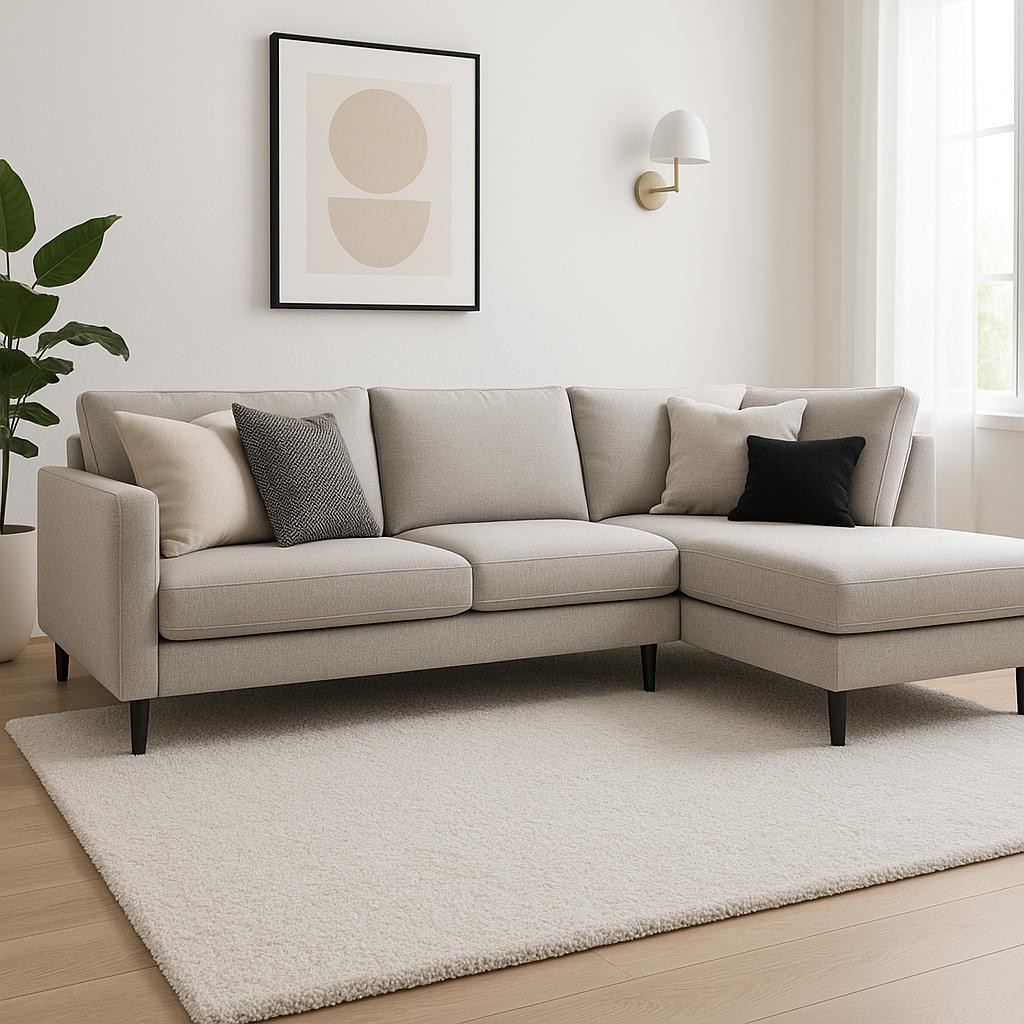 533574 8 x 10 ft. Silver Shag Rectangle Area Rug