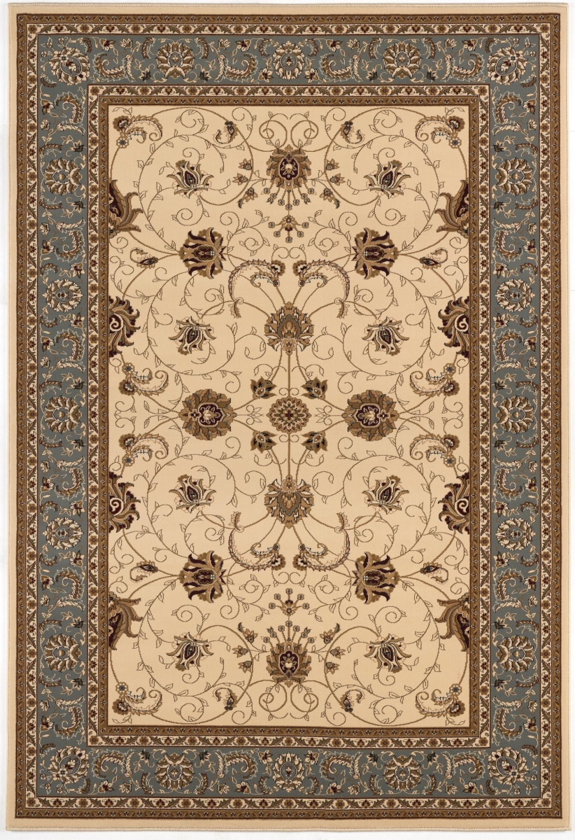 635302 2 x 5 ft. Beige & Cream Oriental Rectangle Area Rug