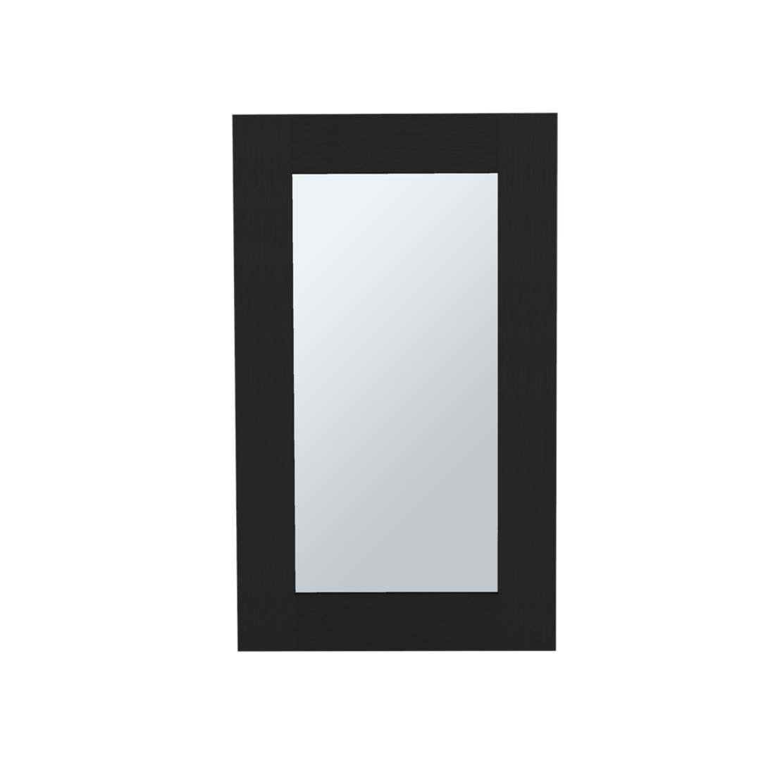 571356 15 in. Black Wood Floating Bathroom Vanity
