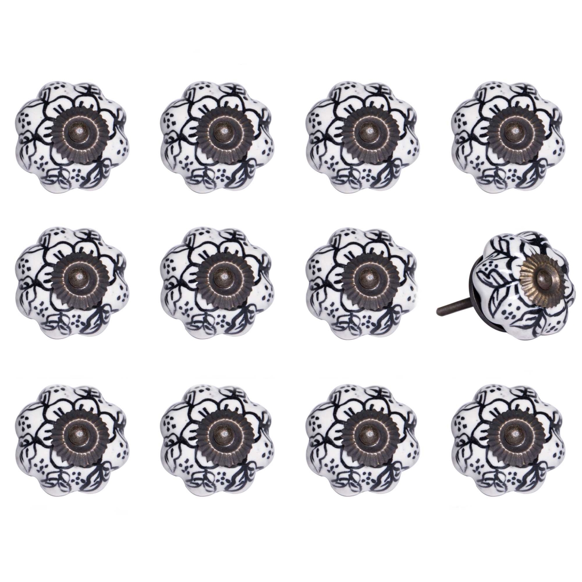 HomeRoots Decor KNOB-IT 12-Pack K000004