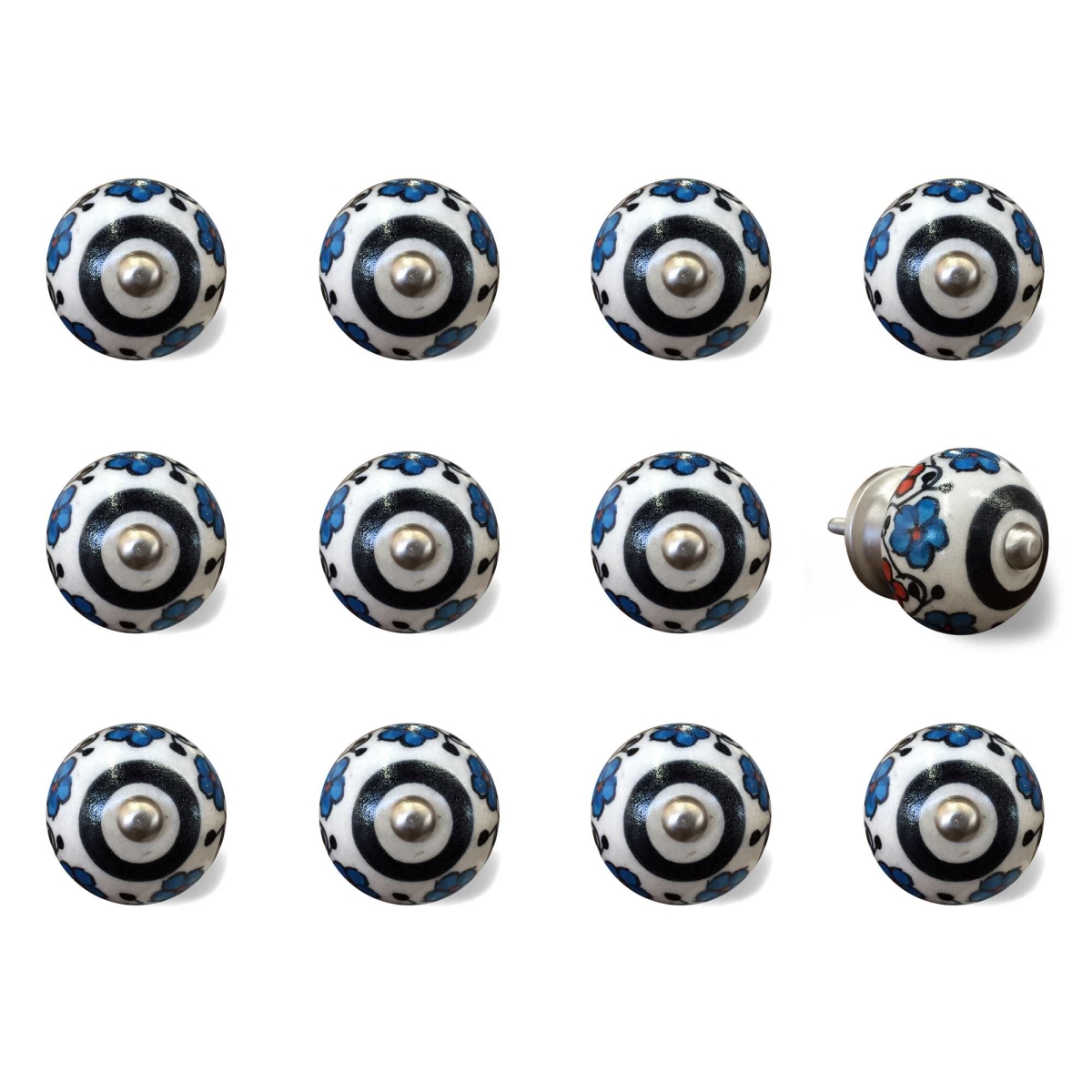 K3550 Knob It - White, Black & Navy - Pack of 12