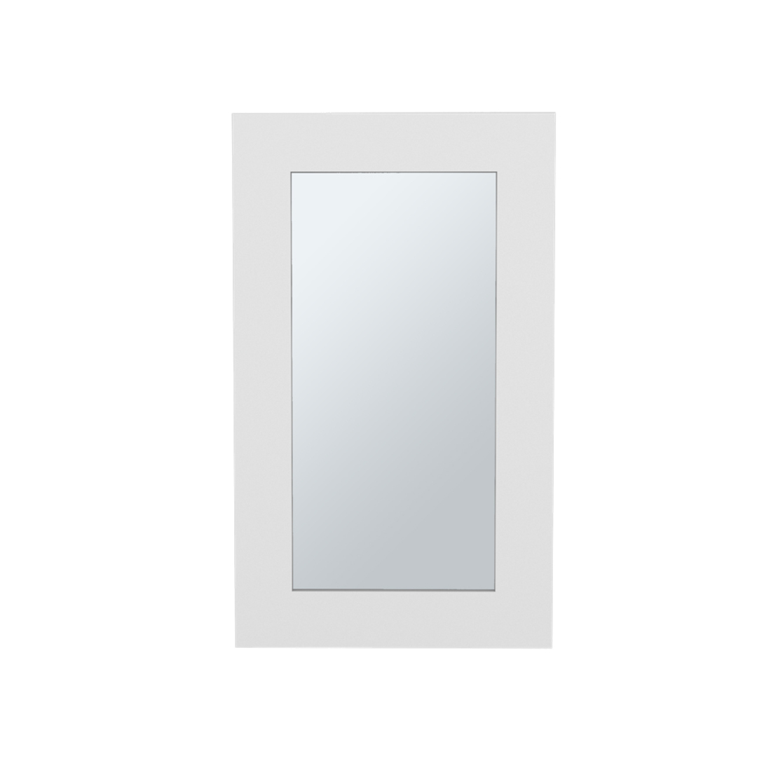571355 15 in. White Wood Floating Bathroom Vanity