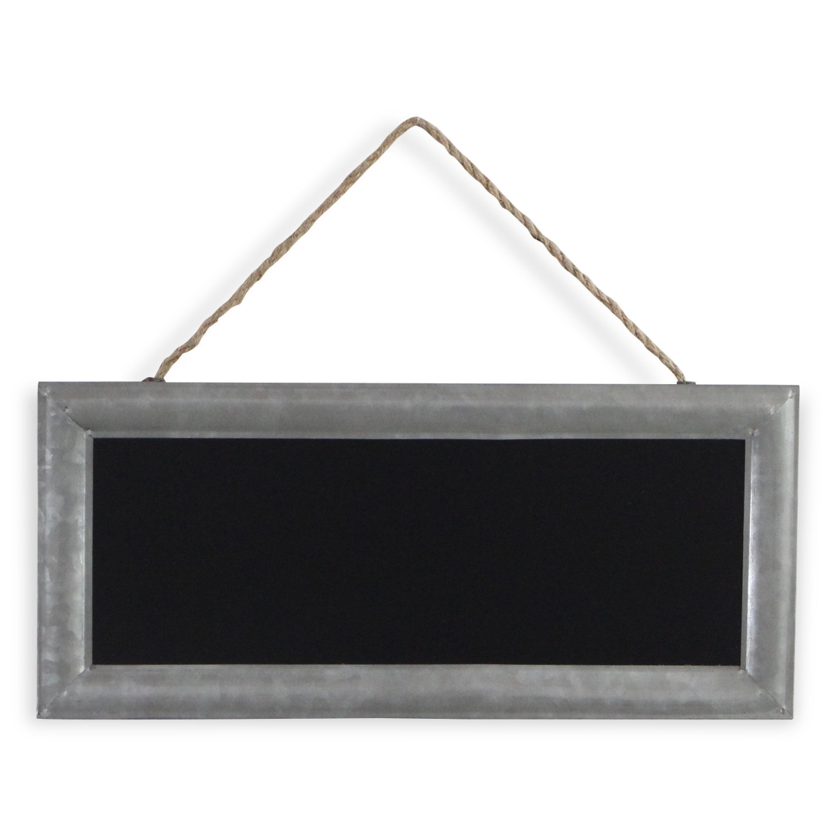 642298 10 x 22 in. Gray Metal Hanging Chalkboard