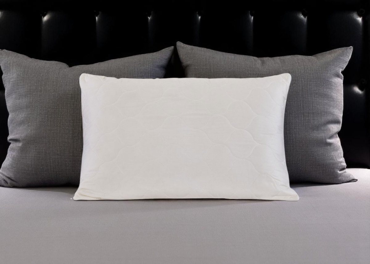 551586 Cotton Latex Foam & Wool Hypoallergenic Standard Size Bed Pillow