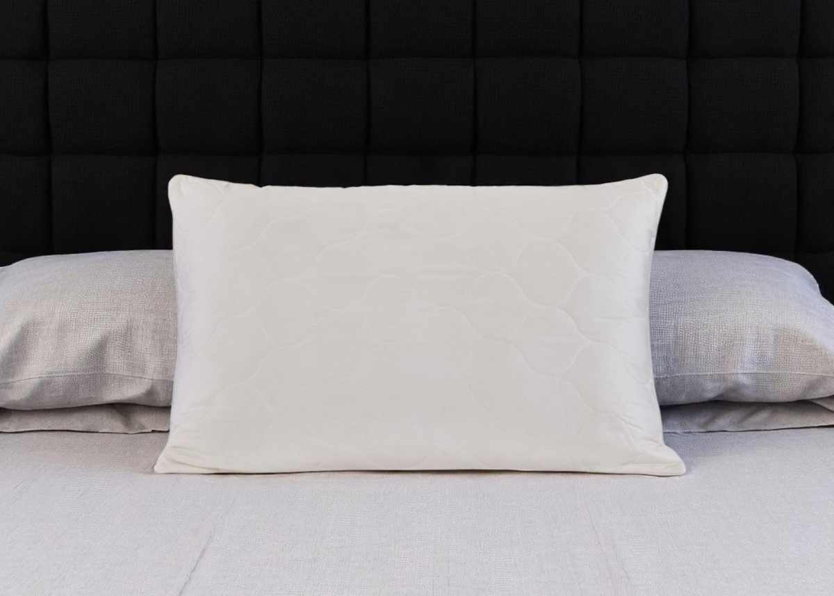551588 Cotton Latex Foam & Wool Hypoallergenic King Size Bed Pillow