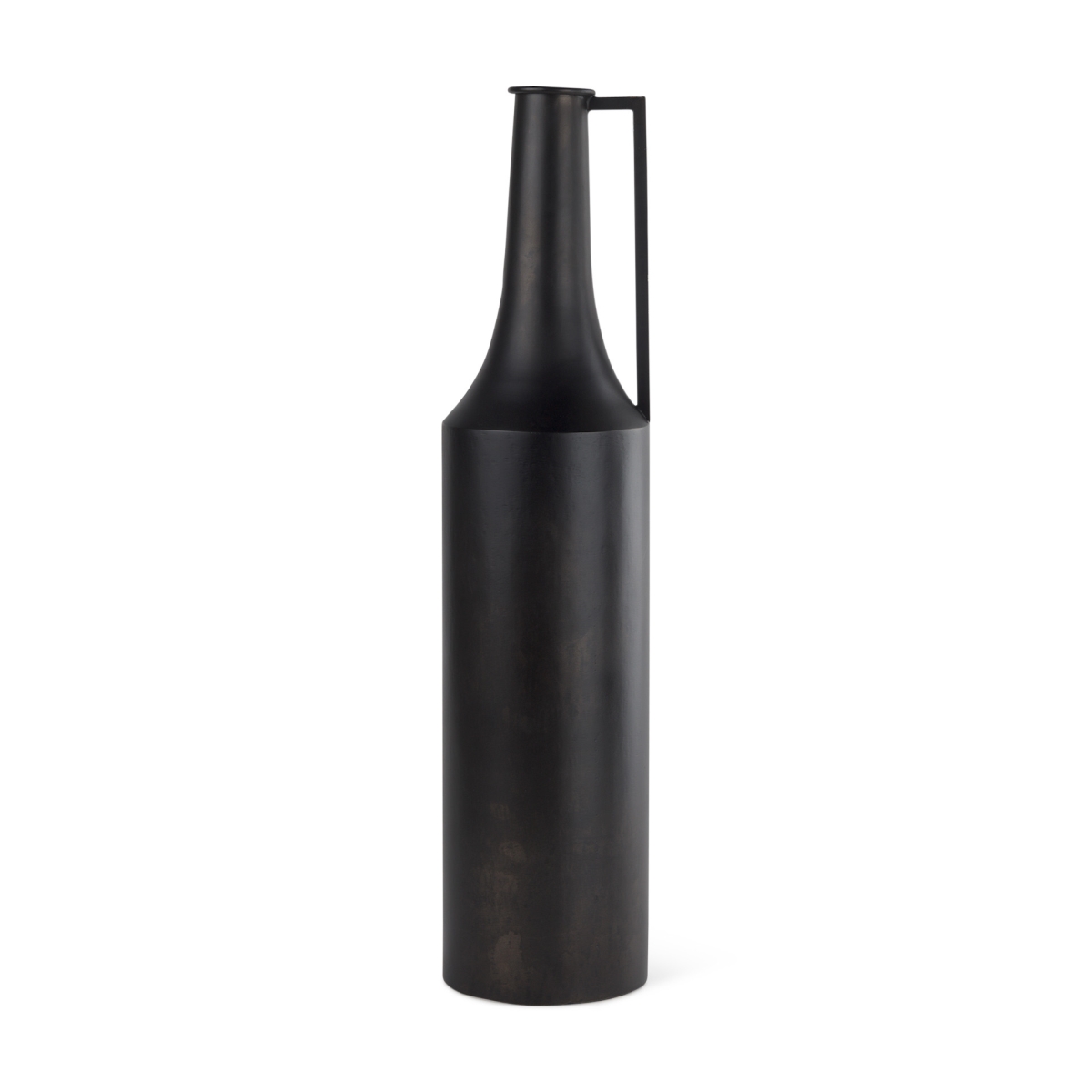 608599 24 in. Black Metal Jug Vase