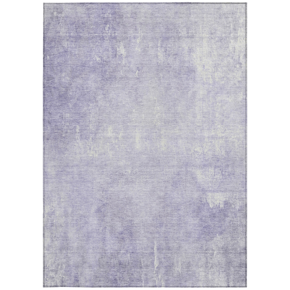 622815 3 x 5 ft. Lavender & Ivory Abstract Washable Transitional Indoor & Outdoor Rectangle Area Rug