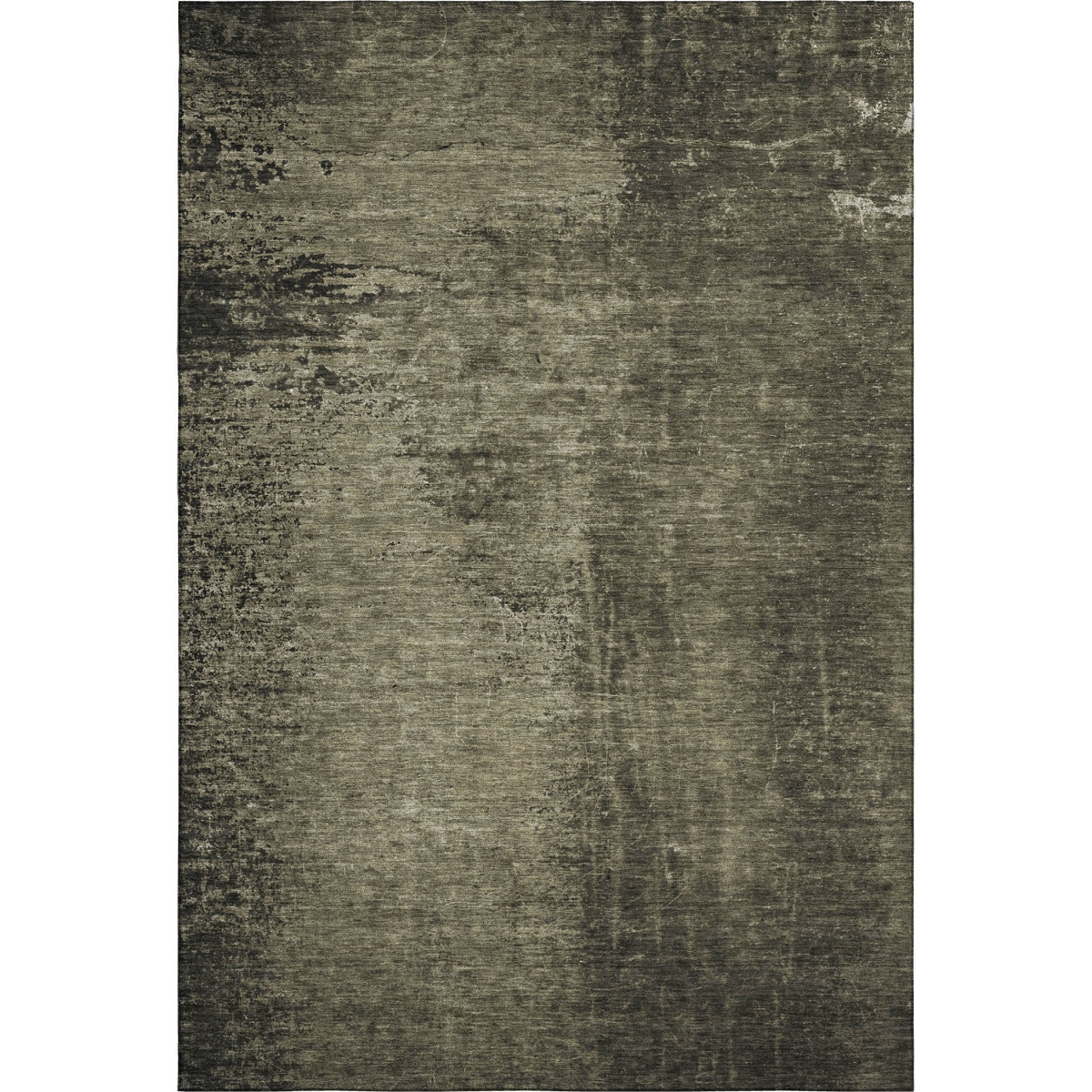 648806 8 x 10 ft. Gray & Silver Abstract Transitional Washable Machine Made Rectangle Area Rug with UV Protection