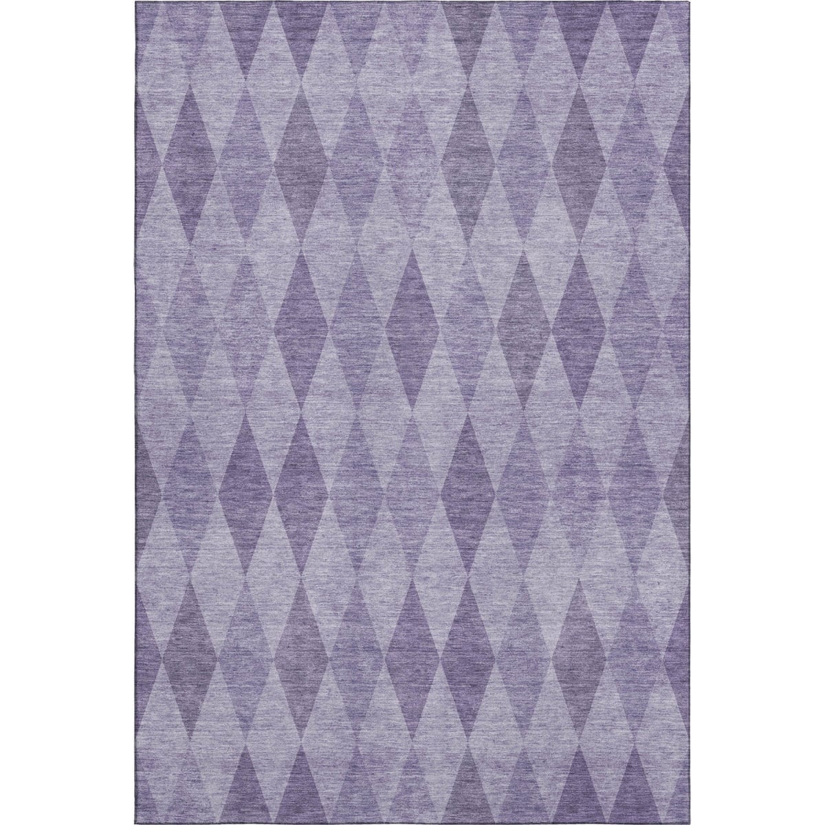 649377 9 x 12 ft. Purple & Ivory Geometric Transitional Washable Machine Made Rectangle Area Rug with UV Protection