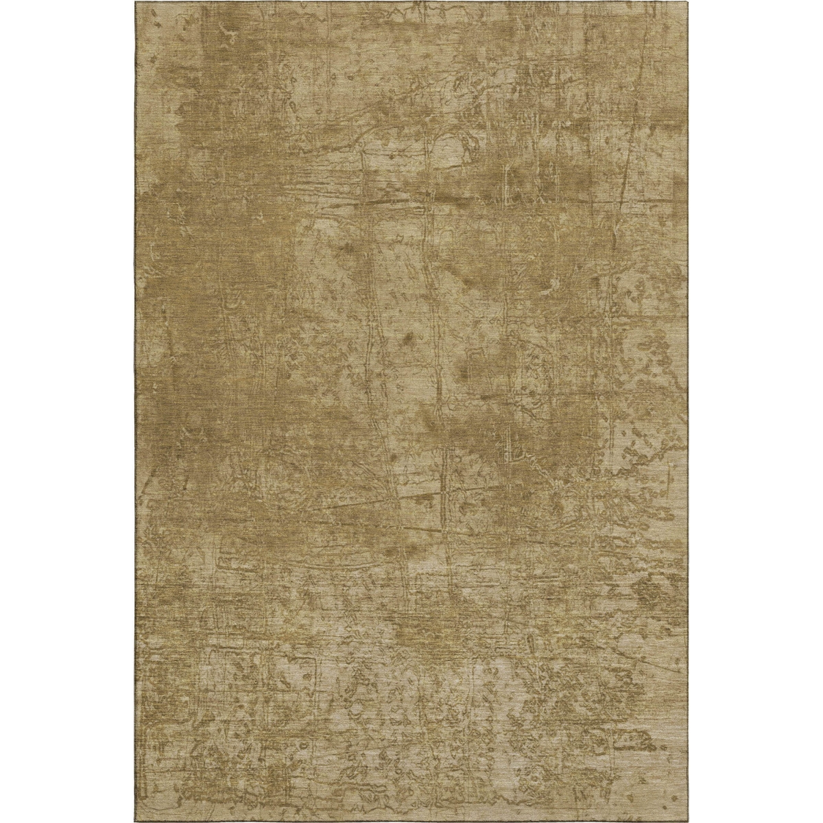 649010 8 x 10 ft. Beige & Ivory Abstract Transitional Washable Machine Made Rectangle Area Rug with UV Protection