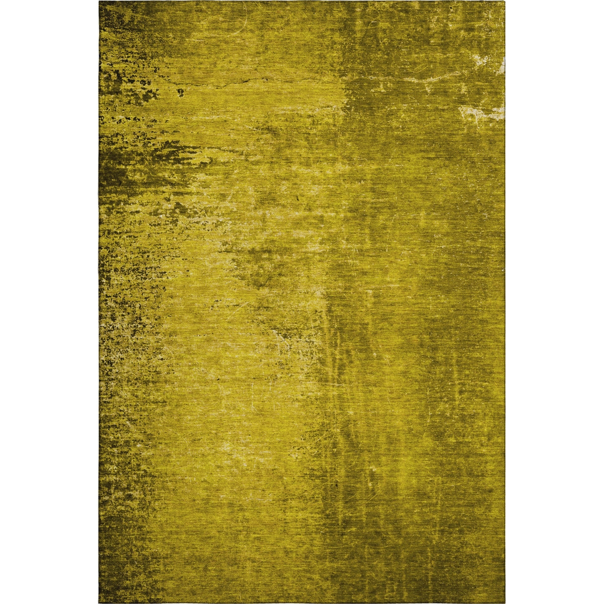 648800 8 x 10 ft. Gold & Gray Abstract Transitional Washable Machine Made Rectangle Area Rug with UV Protection