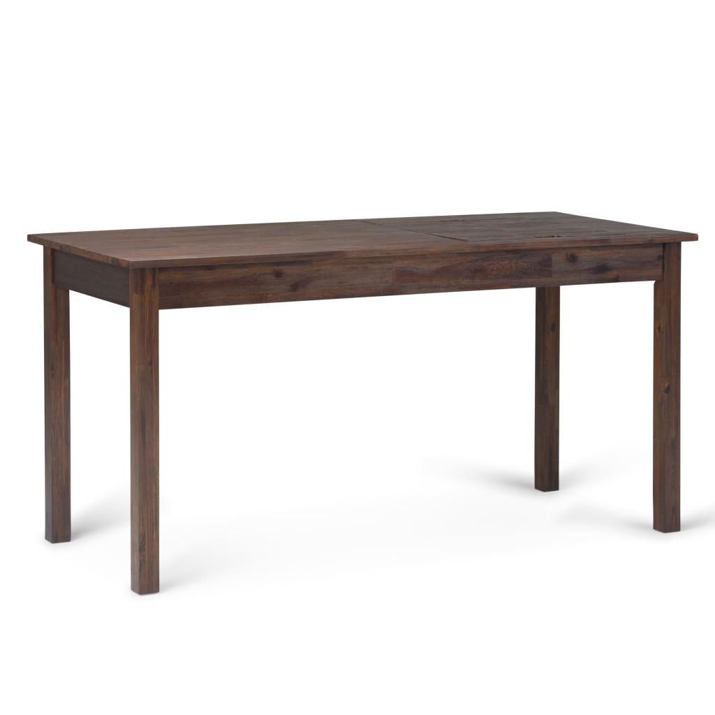640679 30 x 60 x 26 in. Brown Wood Computer Desk