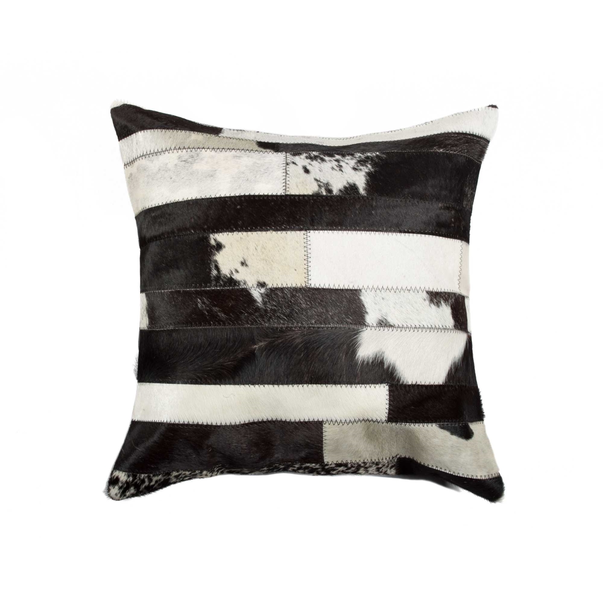 18 x1 8 in. Black on White Pillow