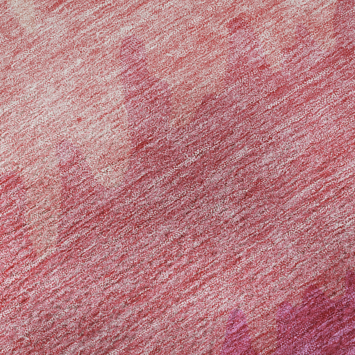 662129 5 x 8 ft. Blush & Ivory Striped Transitional Washable Machine Made Rectangle Area Rug with UV Protection
