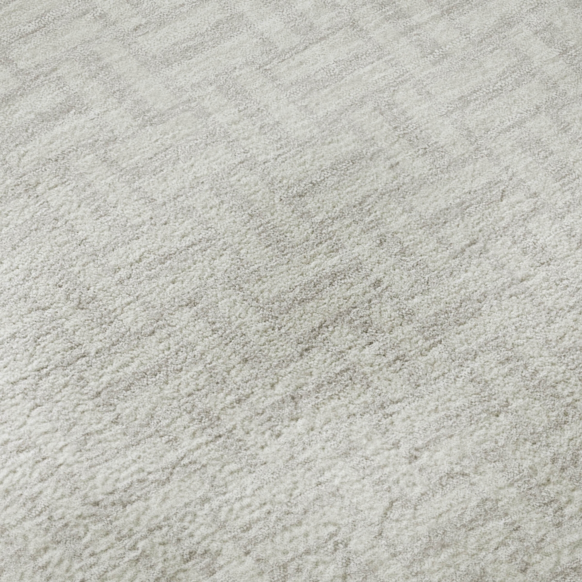672418 5 x 8 ft. Ivory & Beige Geometric Transitional Washable Machine Made Rectangle Area Rug with UV Protection