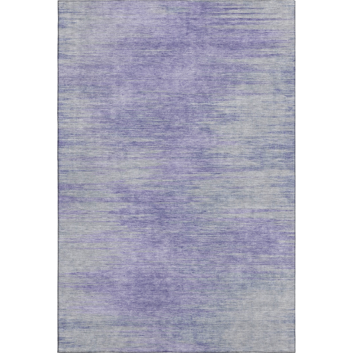 665579 10 x 14 ft. Plum & Ivory Abstract Transitional Washable Machine Made Rectangle Area Rug with UV Protection