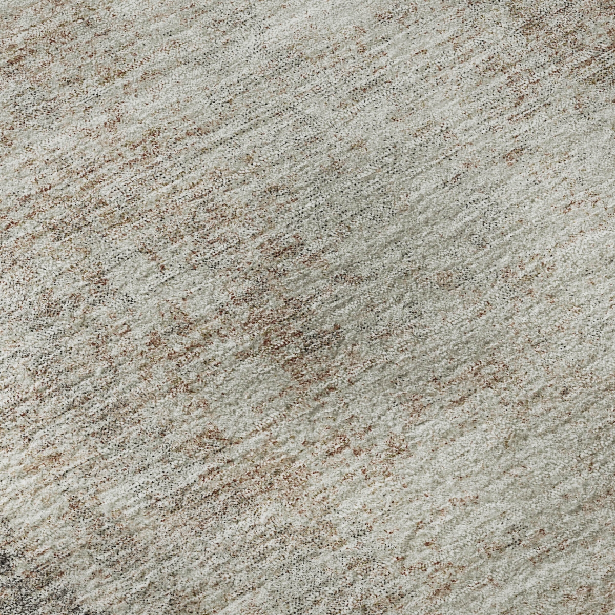 674888 5 x 8 ft. Taupe & Ivory Abstract Transitional Washable Machine Made Rectangle Area Rug with UV Protection