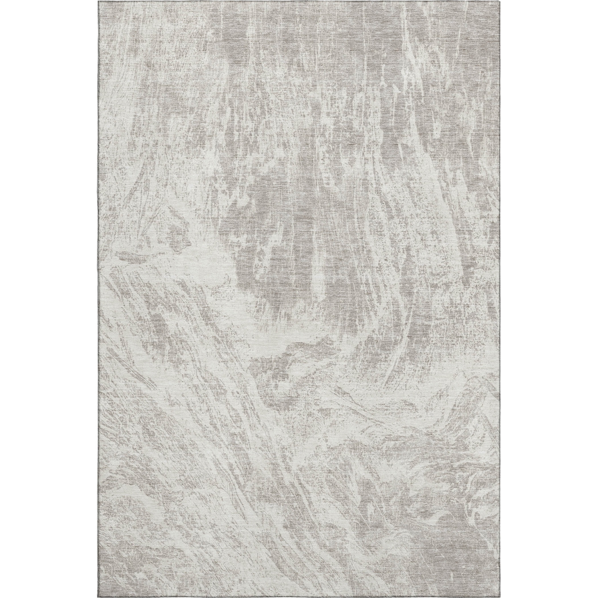676763 9 x 12 ft. Beige & Ivory Abstract Transitional Washable Machine Made Rectangle Area Rug with UV Protection