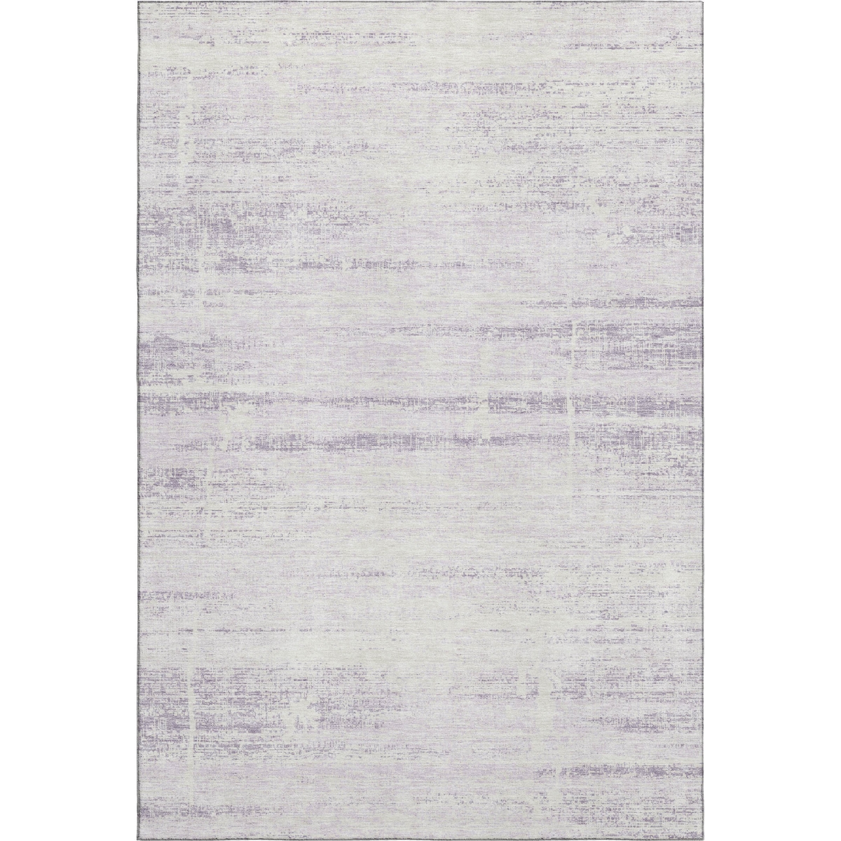 662939 10 x 14 ft. Lavender & Ivory Abstract Transitional Washable Machine Made Rectangle Area Rug with UV Protection