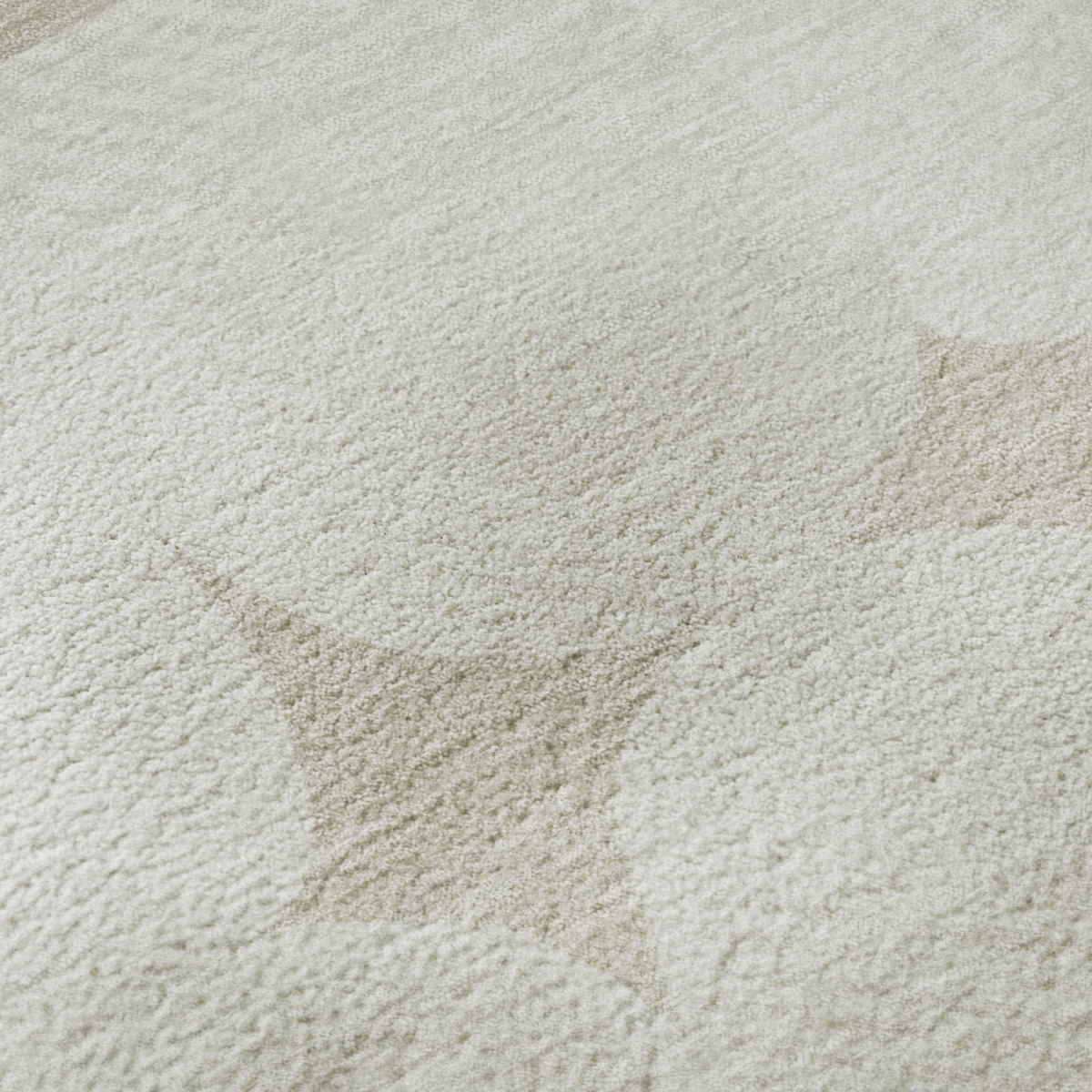669160 8 x 10 ft. Beige & Ivory Abstract Geometric Transitional Washable Machine Made Rectangle Area Rug with UV Protection