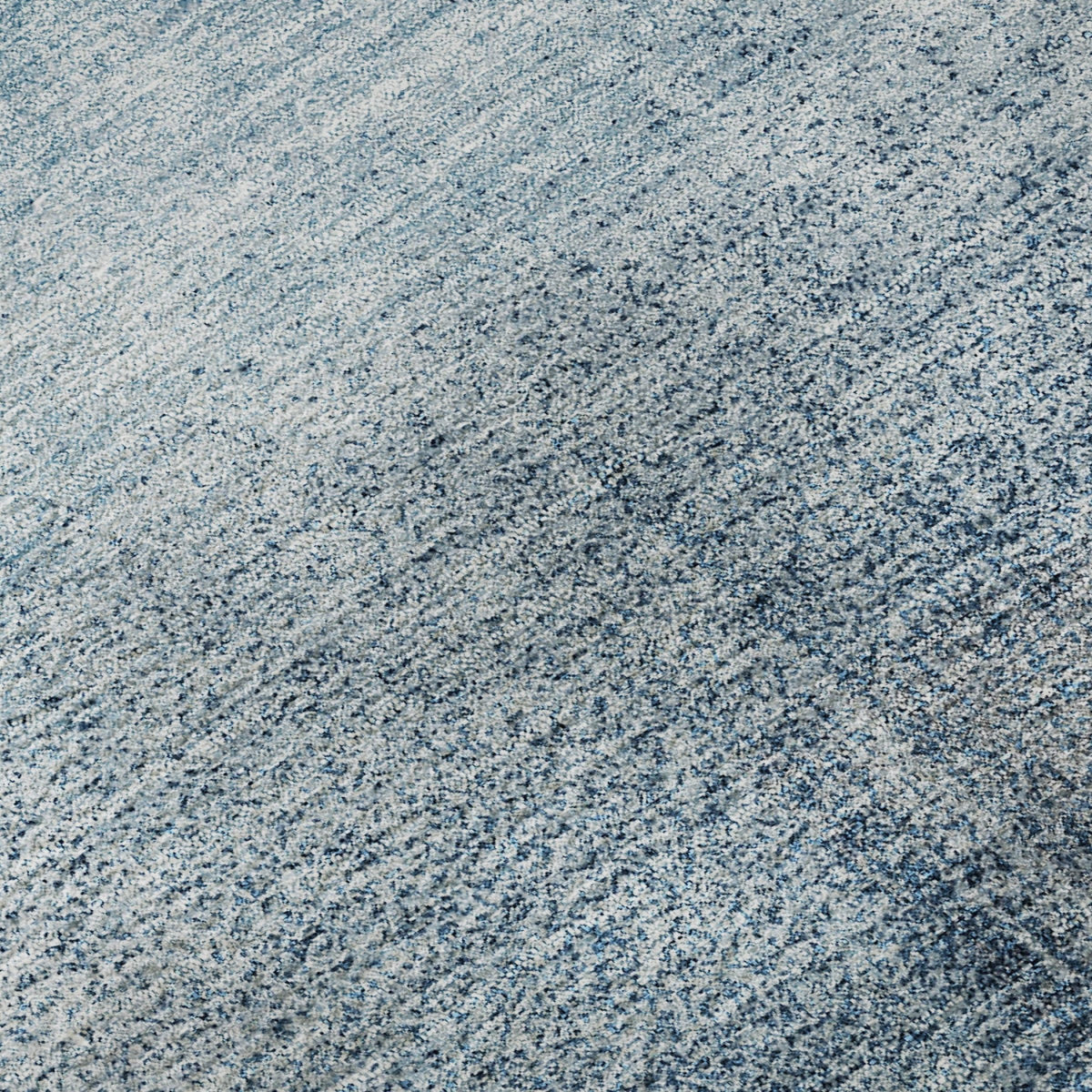 662563 5 x 8 ft. Denim Blue & Ivory Abstract Transitional Washable Machine Made Rectangle Area Rug with UV Protection