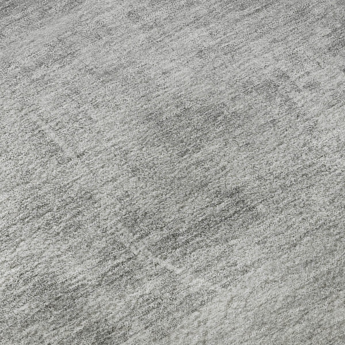 665955 8 x 10 ft. Gray & Silver Abstract Geometric Transitional Washable Machine Made Rectangle Area Rug with UV Protection