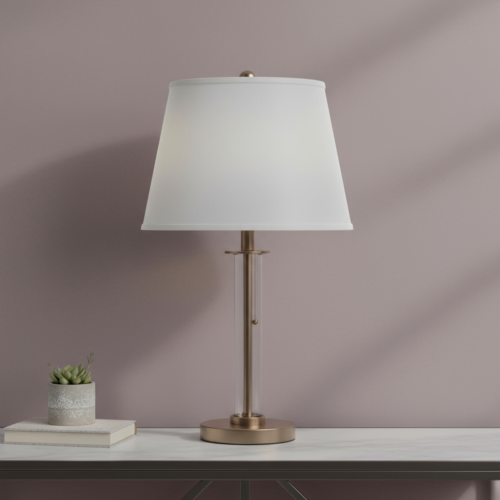 654699 9.88 x 14 x 14 in. White Faux Silk Plain Drum Lamp Shade