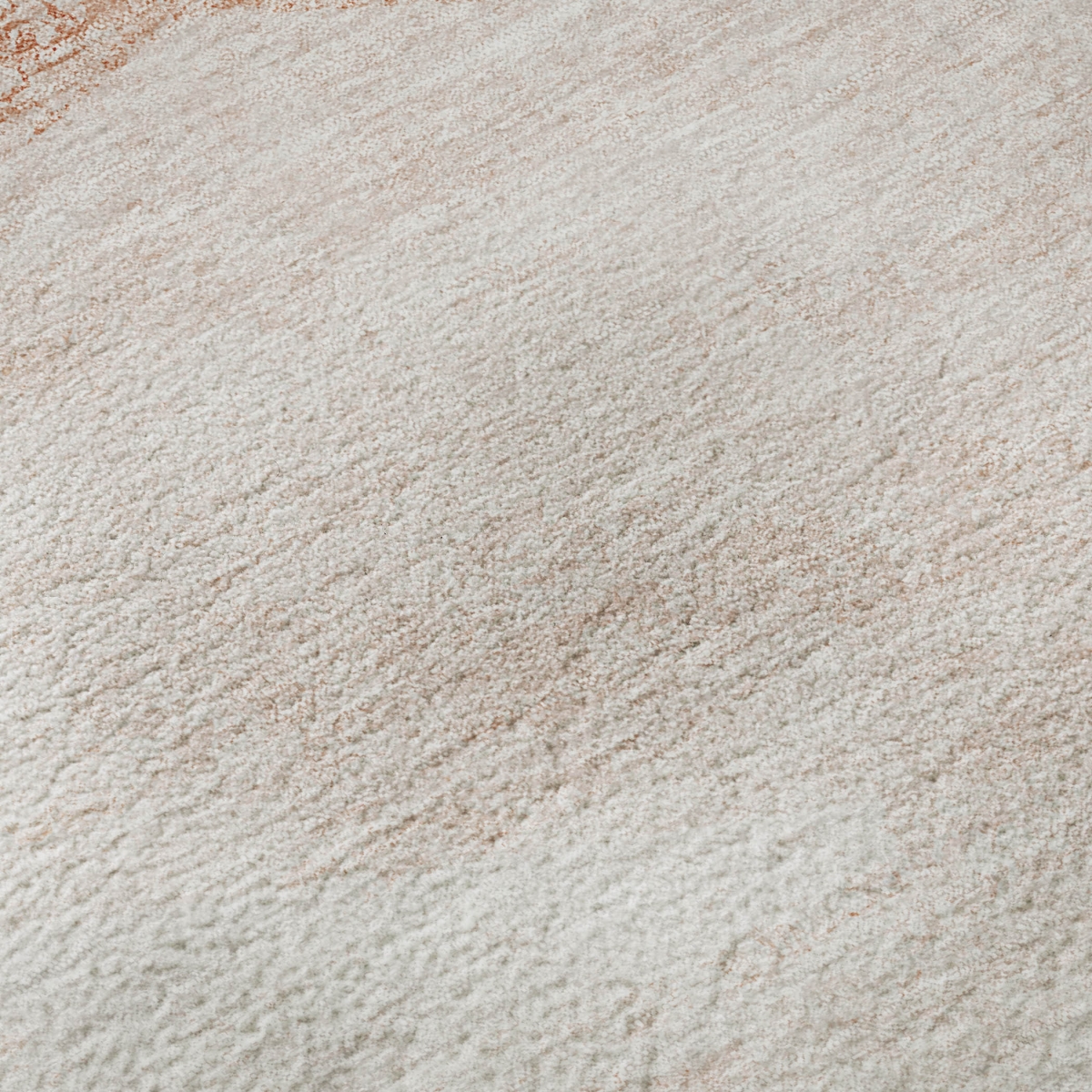 664588 10 x 14 ft. Salmon & Ivory Geometric Transitional Washable Machine Made Rectangle Area Rug with UV Protection
