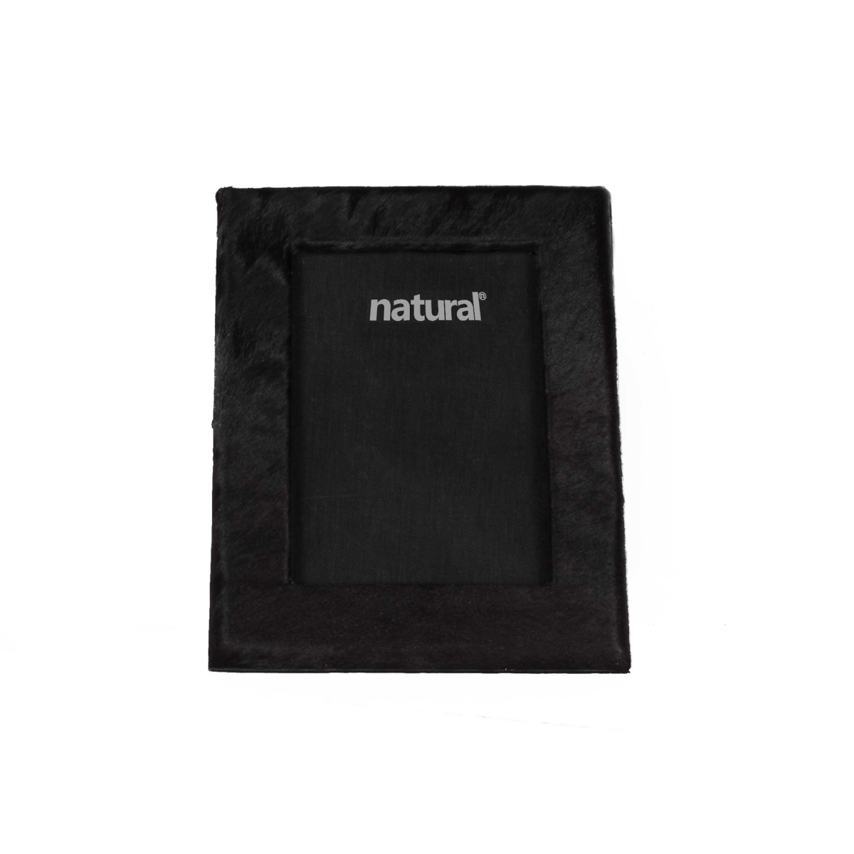 Home Roots Beddings 332315 Durango - Cowhide Picture Frame, Black - 5 x 7 in.
