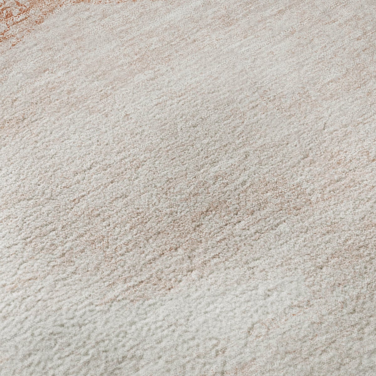 664587 9 x 12 ft. Salmon & Ivory Geometric Transitional Washable Machine Made Rectangle Area Rug with UV Protection