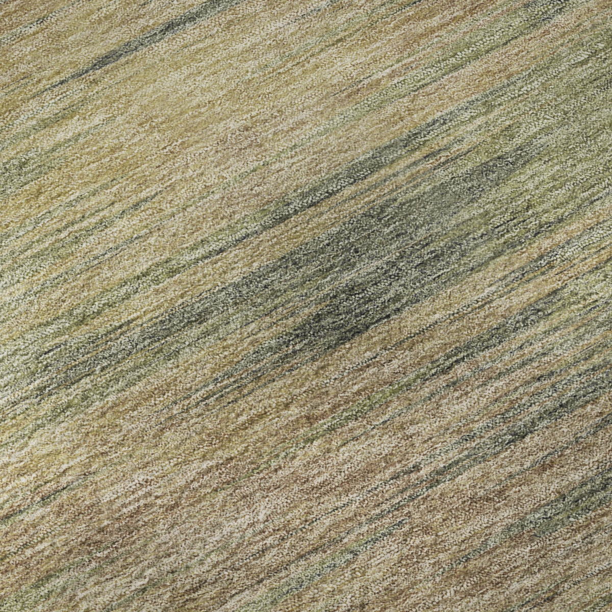 665547 8 x 10 ft. Artichoke Green, Gold & Copper Abstract Washable Machine Made Rectangle Area Rug with UV Protection