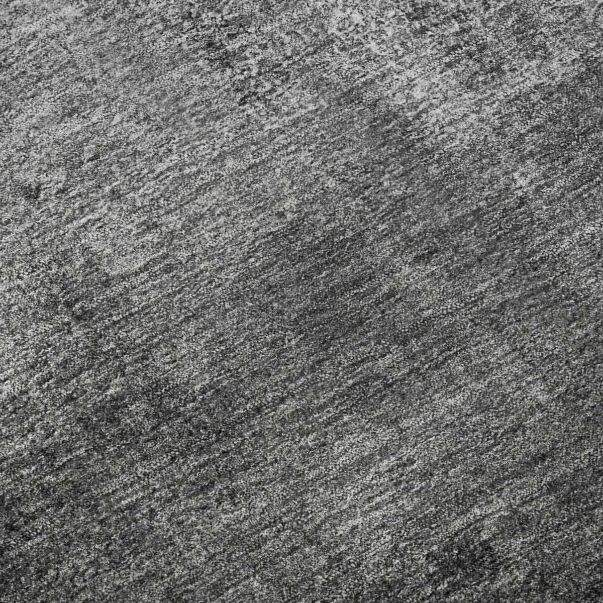 665268 5 x 8 ft. Gray Silver & Charcoal Abstract Washable Machine Made Rectangle Area Rug with UV Protection
