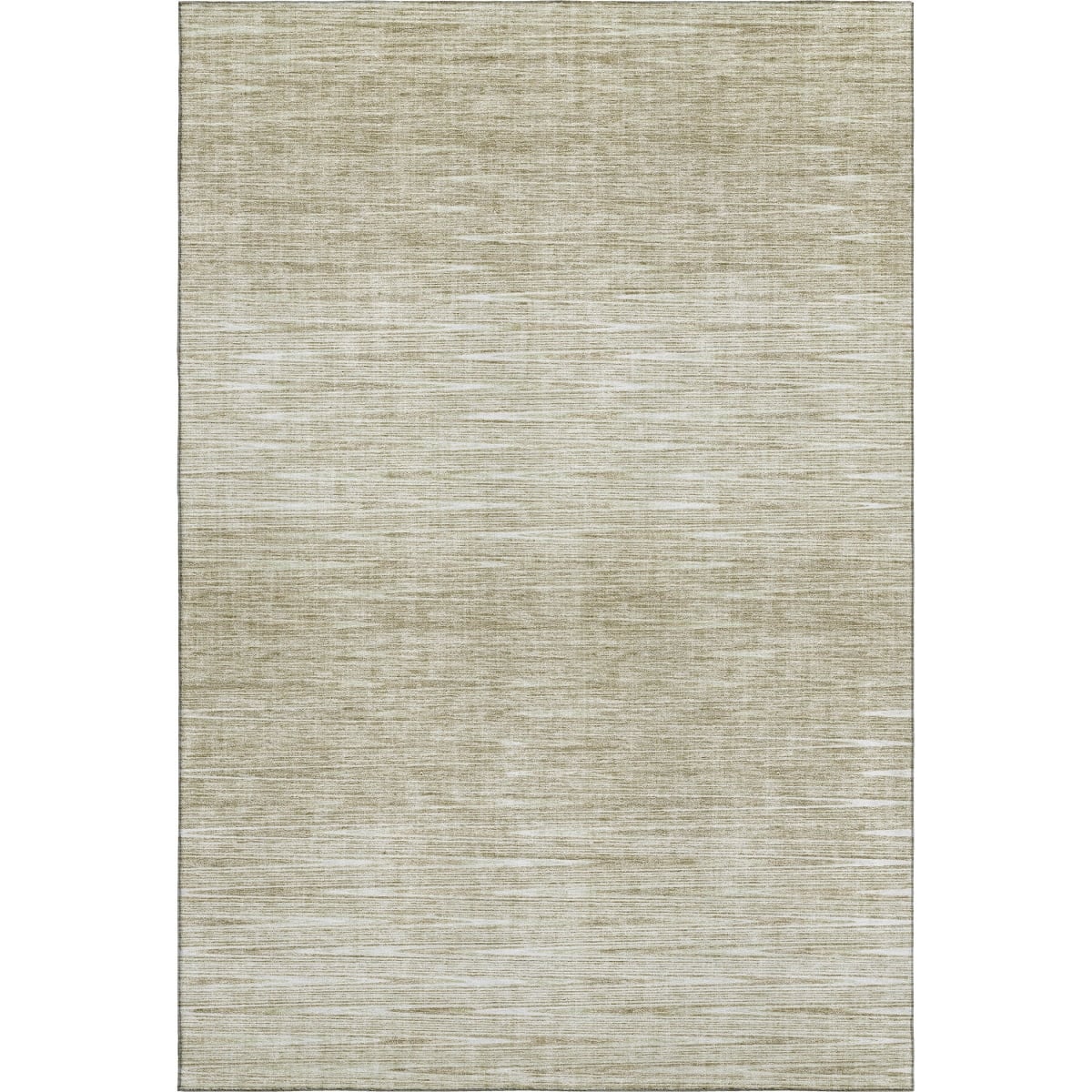 665775 8 x 10 ft. Khaki & Beige Abstract Transitional Washable Machine Made Rectangle Area Rug with UV Protection