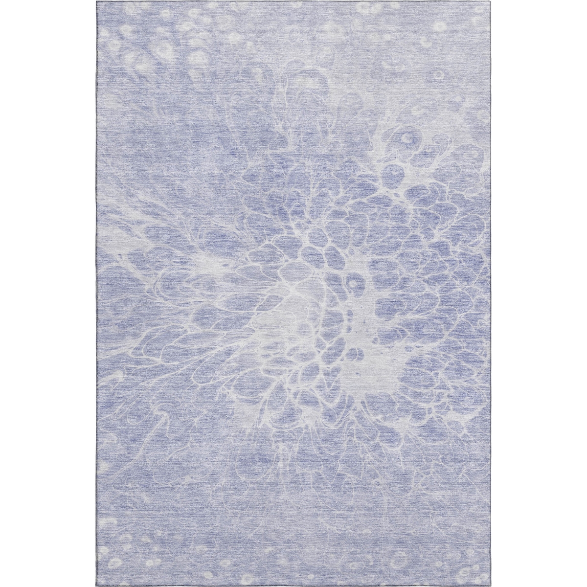 654595 9 x 12 ft. Lavender & Ivory Abstract Transitional Washable Machine Made Rectangle Area Rug with UV Protection