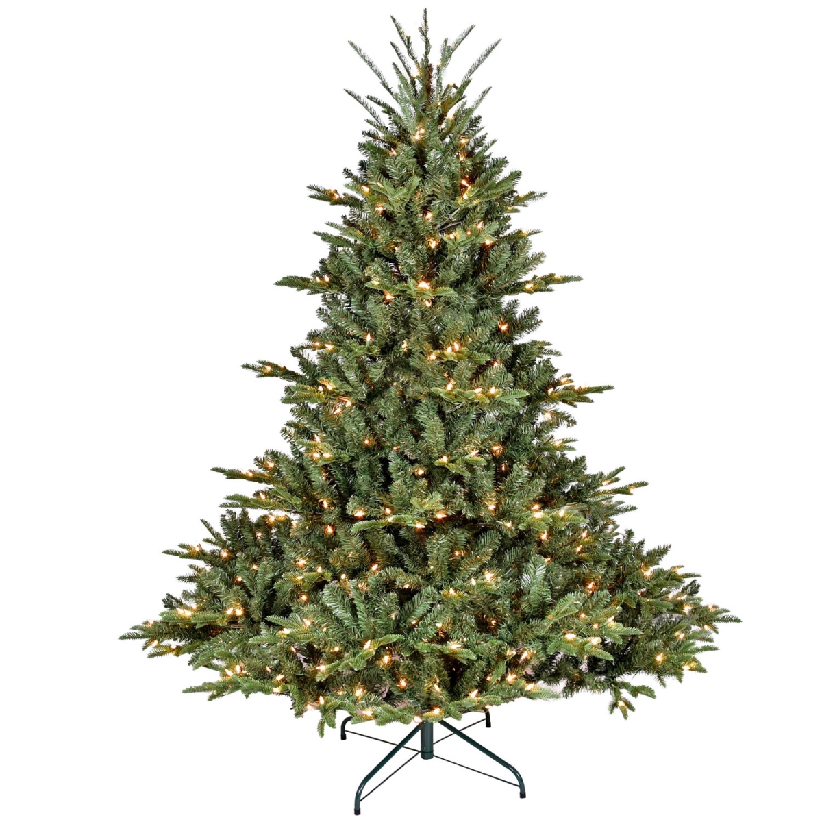 713073 6 ft. Pre Lit Full Pine Christmas Tree
