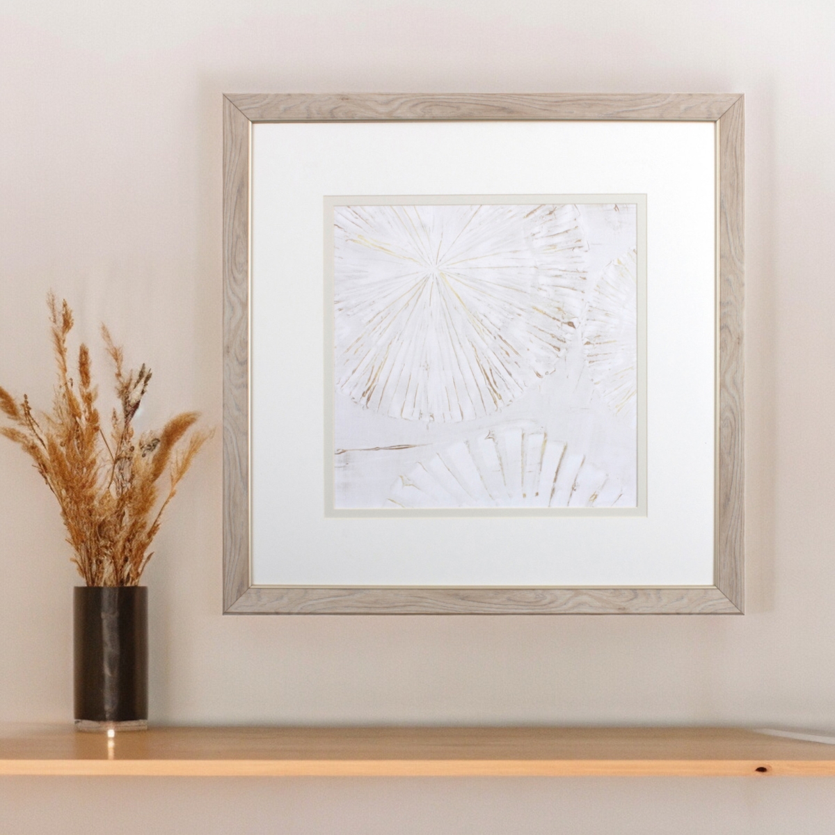 476096 Choir II Wood Brown Framed Wall Art