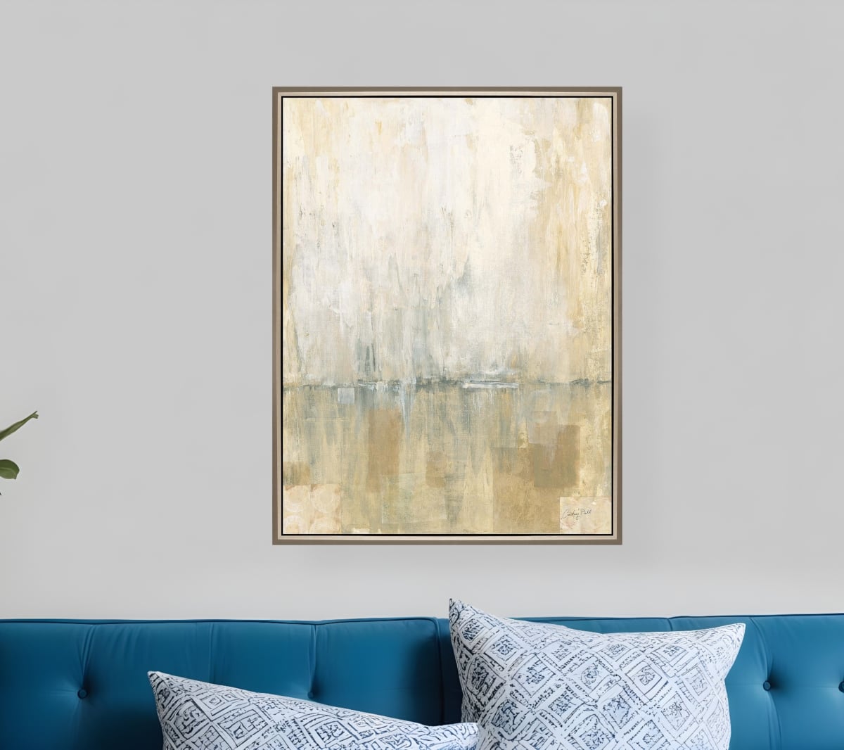 525643 Morning Light I Silver Floater Frame Print Wall Art