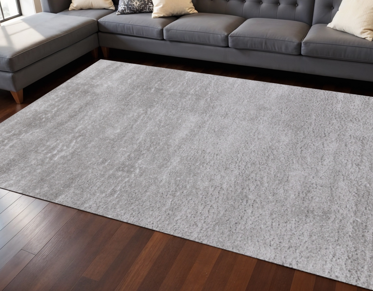 660145 7 x 10 ft. Gray Rectangle Area Rug
