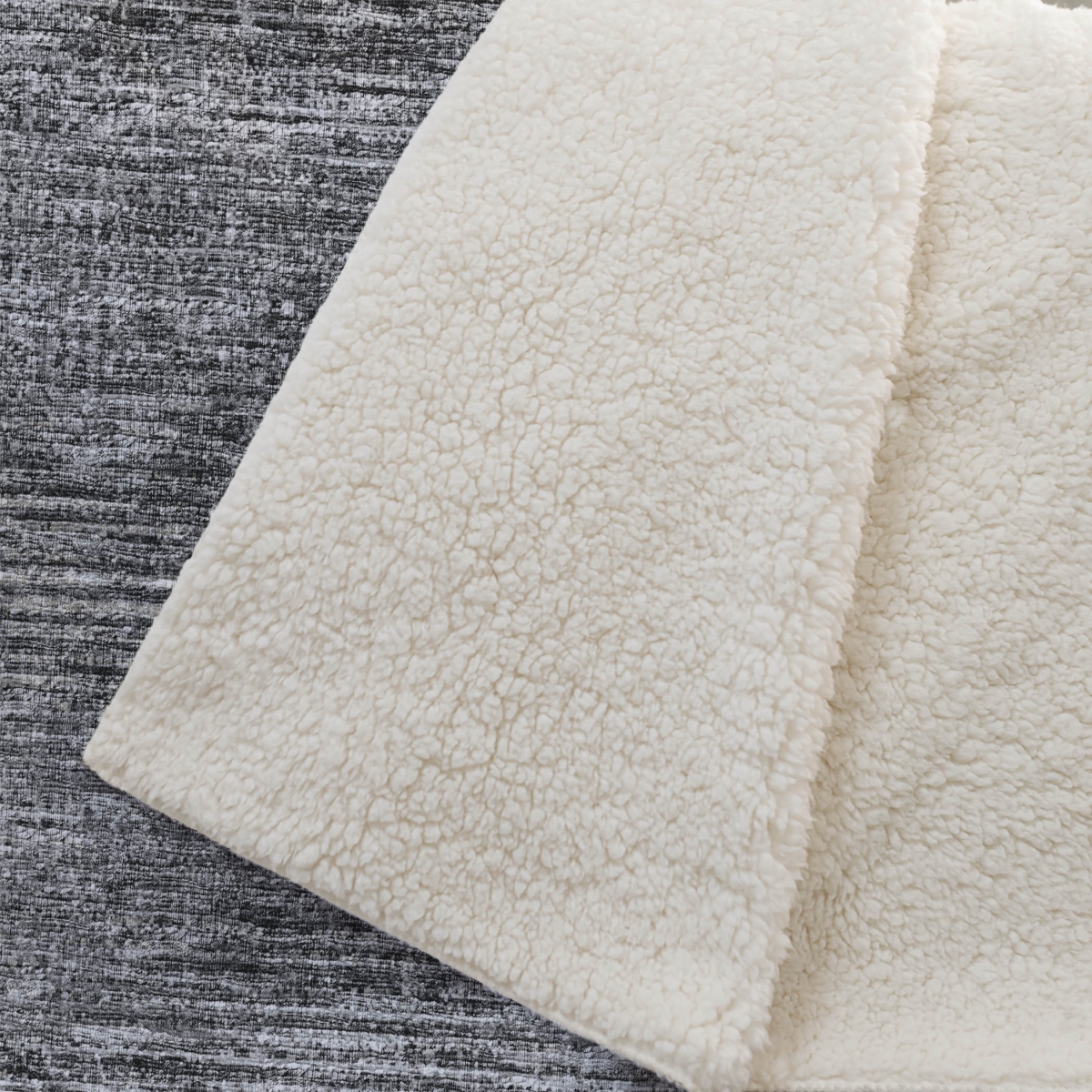 699007 50 x 70 in. Gray & Silver Abstract Microfiber Plush Throw Blanket