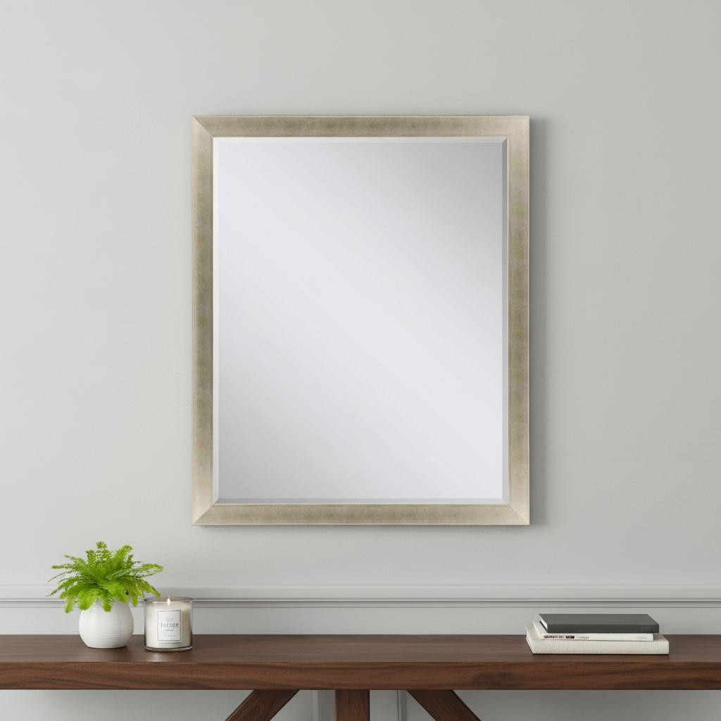 632779 33 in. Gold Accent Mirror
