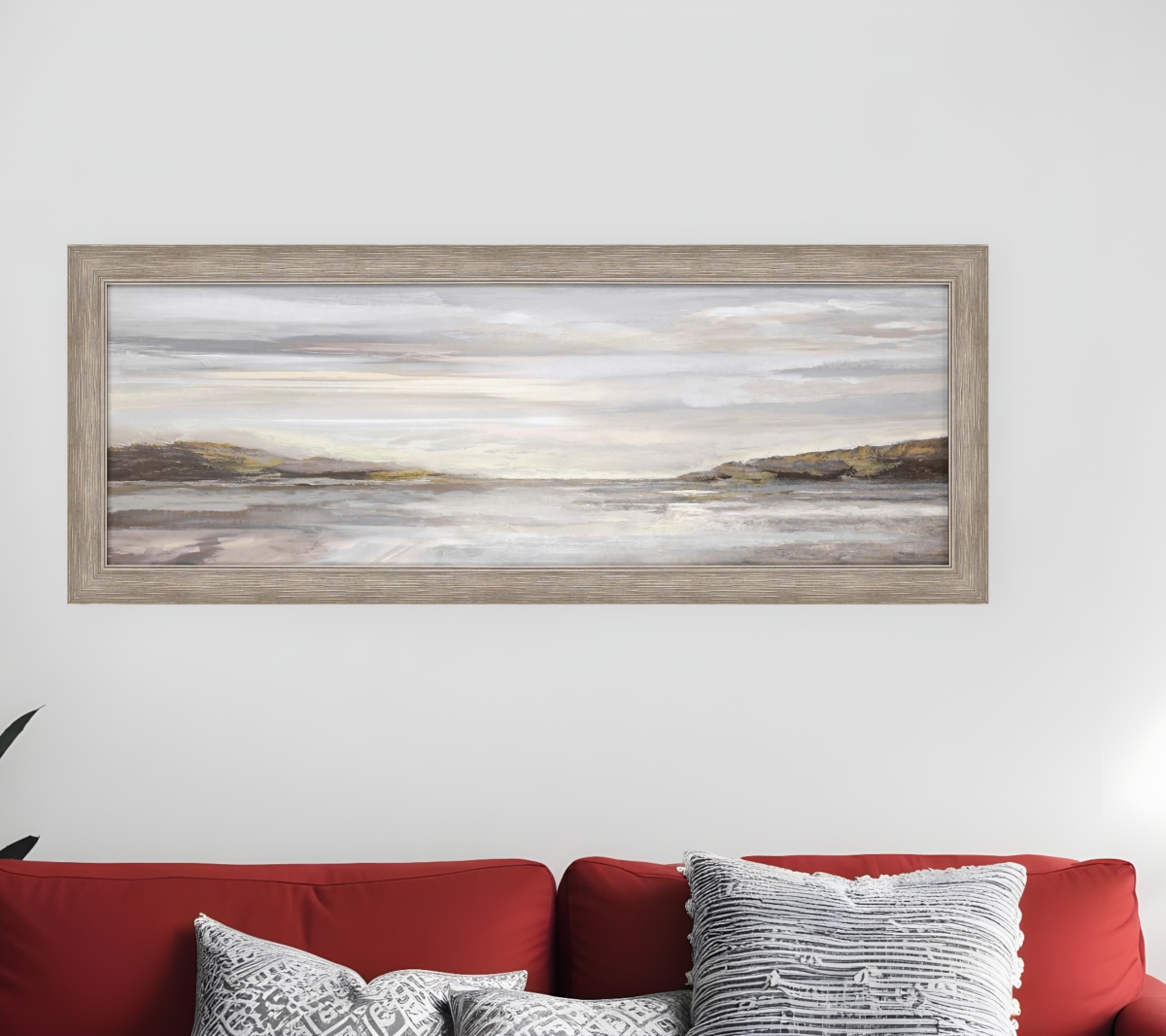 474059 Nolton Haven Silver Framed Print Wall Art
