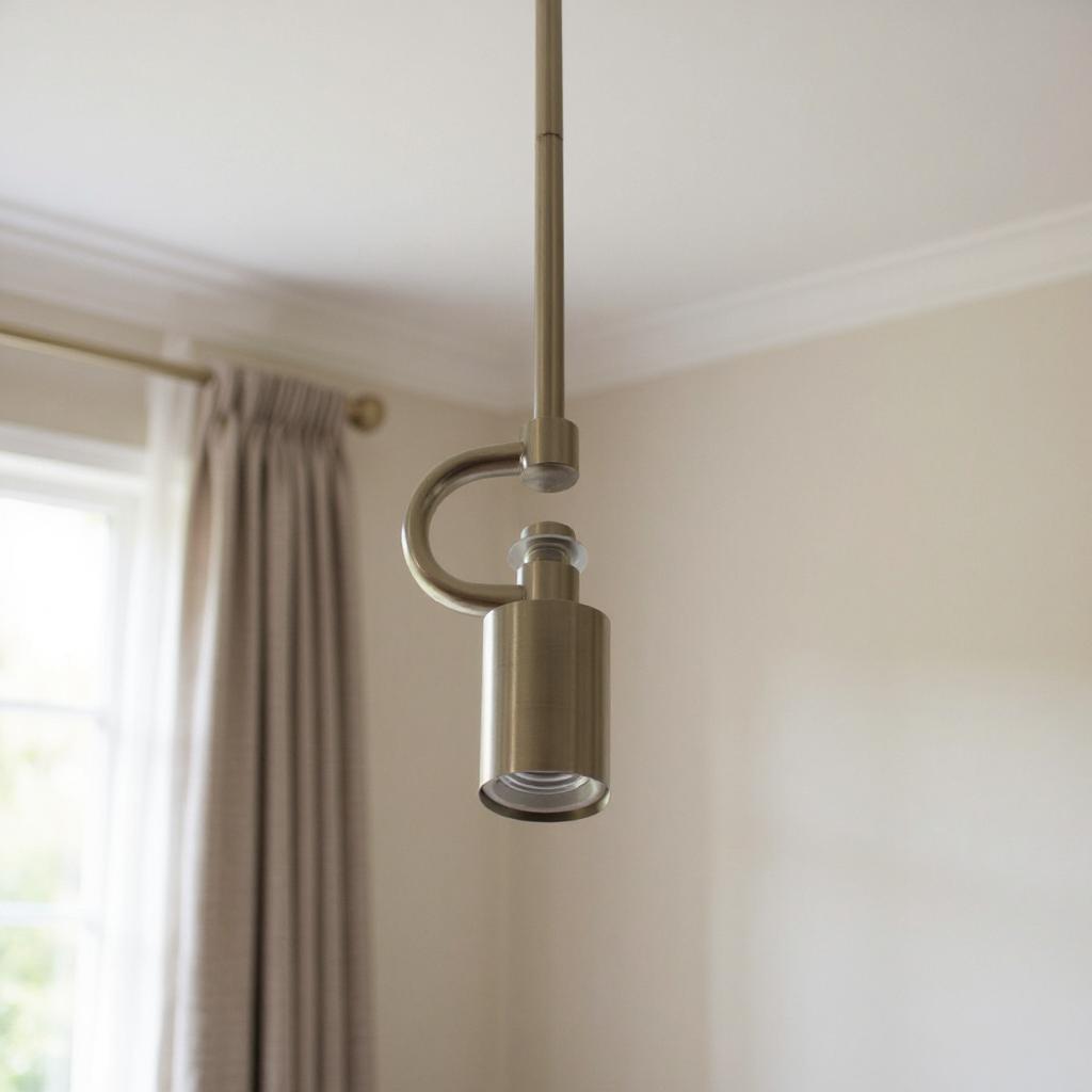 492035 Nickel Bulb Metal Chandelier