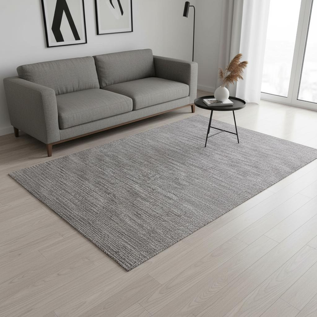660058 5 x 8 ft. Gray Rectangle Area Rug
