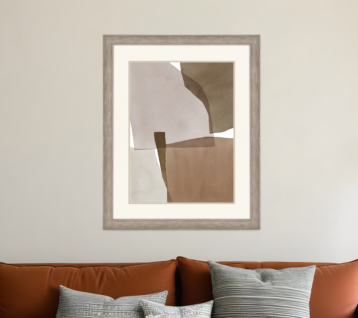 526136 Translucent Chorus Silver Framed Print Wall Art