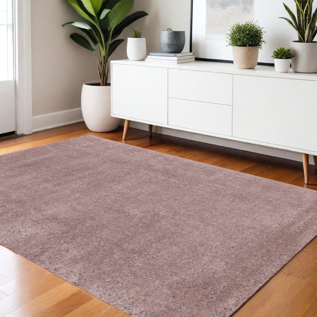 660131 4 x 6 ft. Pink Rectangle Area Rug
