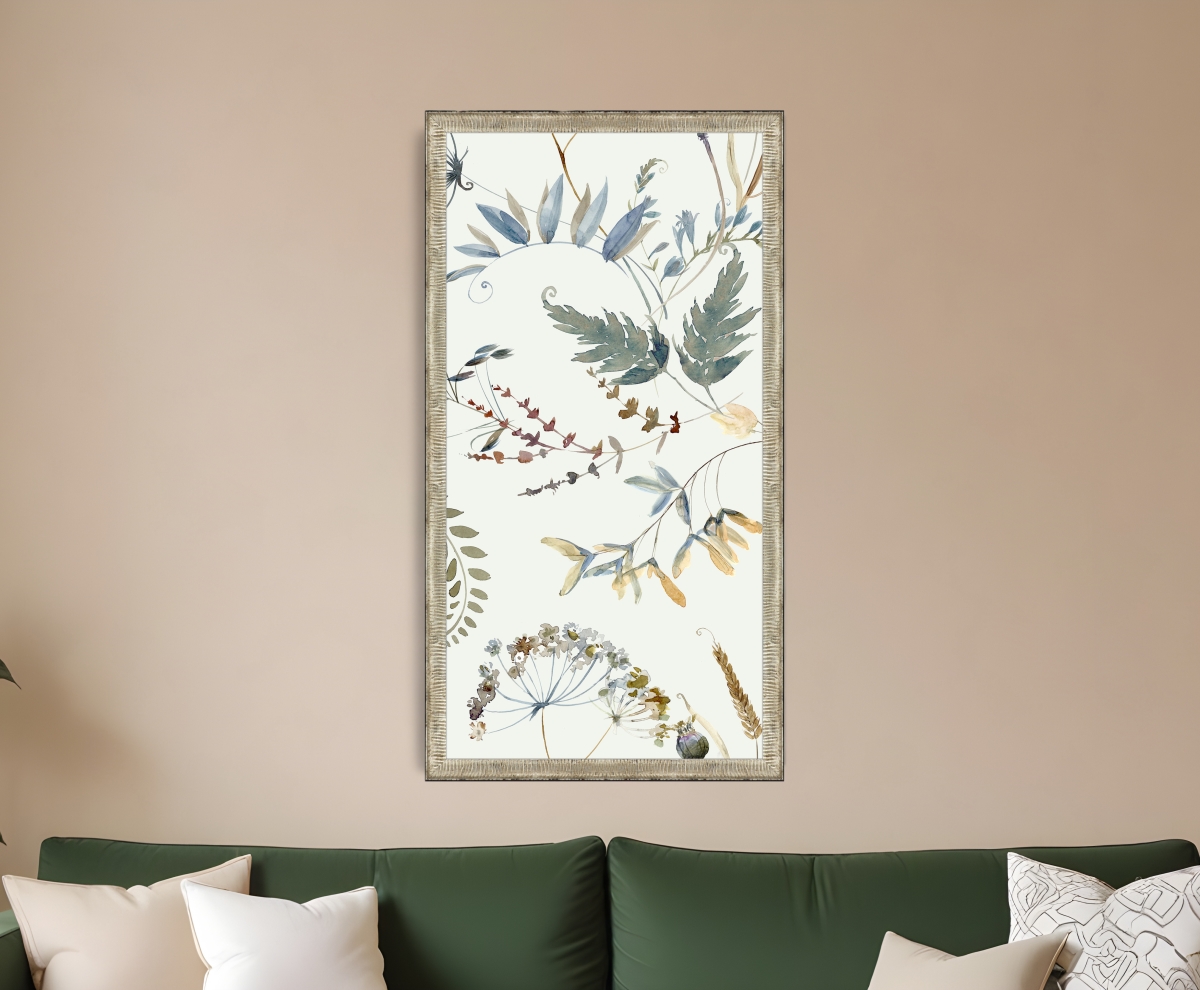 527036 Nature Gift II Silver Framed Print Wall Art