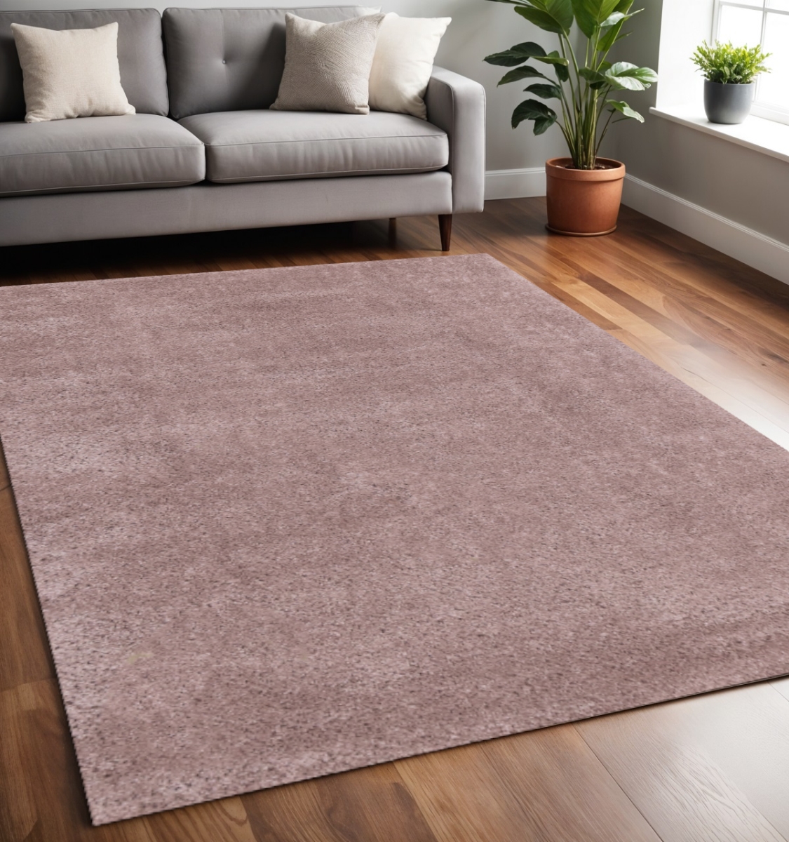 660132 5 x 8 ft. Pink Rectangle Area Rug
