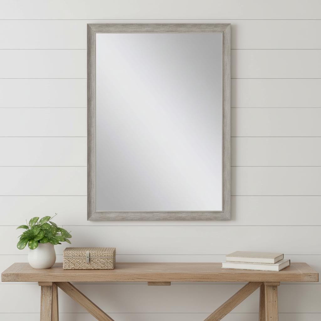 606773 40 in. Silver Accent Mirror