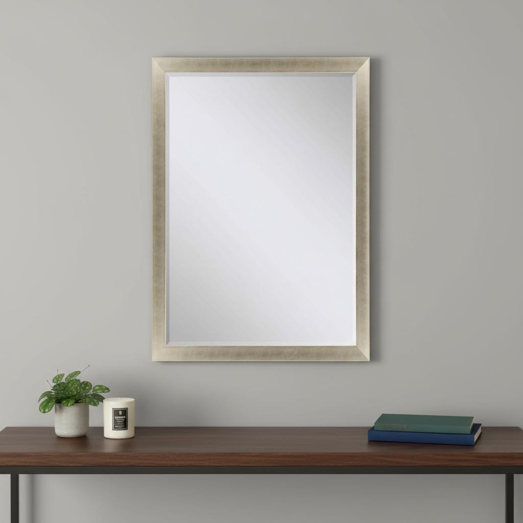 632780 41 in. Gold Accent Mirror