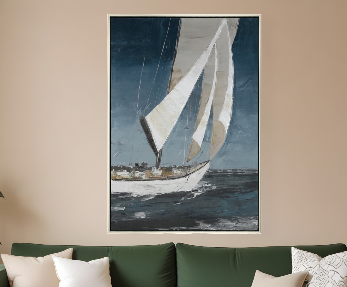 526019 Home Run Silver Floater Frame Print Wall Art